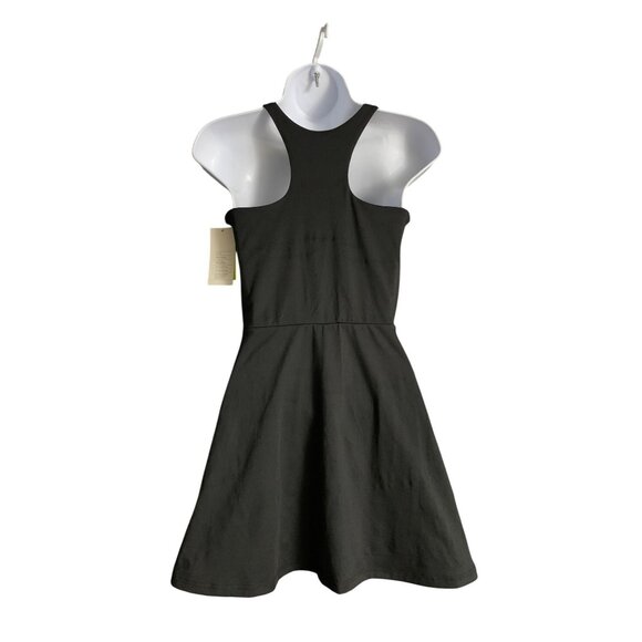 All In Motion Womens Black Activewear Knit Halter Dress Built-In Short Size XS - Picture 9 of 15